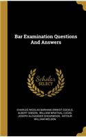 Bar Examination Questions And Answers