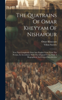 Quatrains Of Omar Kheyyam Of Nishapour