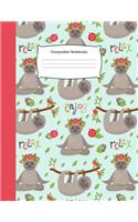 Composition notebook: College Ruled Lined Pages Book,109 pages book for girls, kids, school, students and teachers, notebook for school or notes