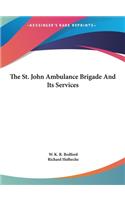 St. John Ambulance Brigade And Its Services