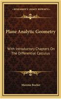 Plane Analytic Geometry