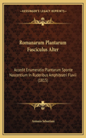 Romanarum Plantarum Fasciculus Alter