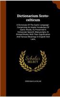 Dictionarium Scoto-celticum