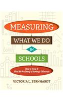 Measuring What We Do in Schools: How to Know If What We Are Doing Is Making a Difference
