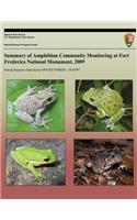 Summary of Amphibian Community Monitoring at Fort Frederica National Monument, 2009