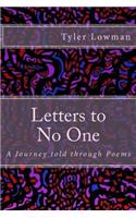 Letters to No One: (English)
