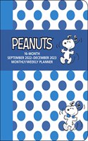 Peanuts 16-Month 2022-2023 Monthly/Weekly Planner Calendar