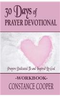 30 Day Prayer Devotional Workbook