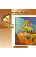 40 Top Tools for Manufacturers