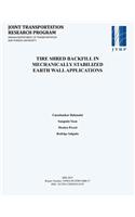 Tire Shred Backfill in Mechanically Stabilized Earth Wall Applications