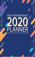 High Performance 2020 Planner Full-Year