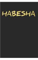Habesha Eritrea Proud Ethiopia Gift Idea: 120 Pages 6 'x 9' -Dot Graph Paper Journal Manuscript - Planner - Scratchbook - Diary