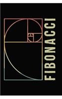 Fibonacci Math Physic: Dot Grid Journal or Notebook (6x9 inches with 120 pages): FIBONACCI NOTEBOOK