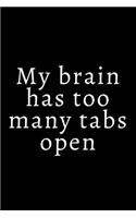 My brain has too many tabs open