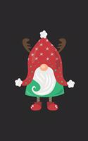 Christmas Gnome, Christmas Notebook Kids, Lined Journal/Notes Christmas