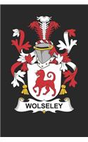 Wolseley: Wolseley Coat of Arms and Family Crest Notebook Journal (6 x 9 - 100 pages)