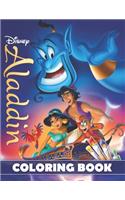 Aladdin Coloring Book