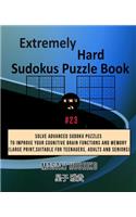 Extremely Hard Sudokus Puzzle Book #23