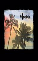 Miami: Florida Christmas Journal Notebook Shopping Organizer Holiday Food Meal Party Planner Budget Expense Tracker. Tropical Palm Tree Soft Cover 6 x 9, 1