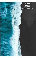 Black Sand Beach Notebook