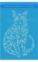 Nietzsche's Whiskers Blank College Ruled Journal 6x9