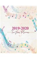 2019-2020 Two Year Planner: 24 Months Monthly Calendar Jan 2019 to Dec 2020 Academic Agenda and Personal Schedule Organizer Appointment Notebook