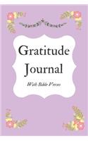 Gratitude Journal with Bible Verses: Quotes on Every Page