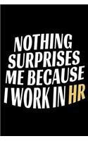 Nothing Surprises Me Because I Work in HR