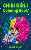 Chibi Girls Coloring Book