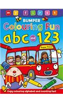 My First Bumper Colouring Fun ABC and 123: Copy Colouring Alphabet and Counting Fun!