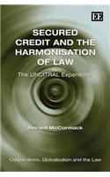 Secured Credit and the Harmonisation of Law