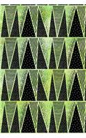 Journal Notebook Abstract Triangles Pattern 4