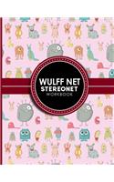 Wulff Net: Stereonet Workbook: Lower Hemisphere Graph For Plotting Geological Data For Geologist And Geology Students, Cute Monsters Cover(11 Wulff Net: Stereonet Workbooks)