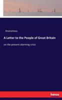 Letter to the People of Great Britain
