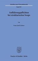 Aufklarungspflichten Bei Strukturierten Swaps