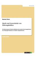 Macht und Souveränität von Führungskräften