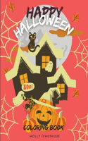 Happy Halloween Coloring Book