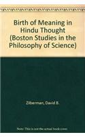 Birth of Meaning in Hindu Thought