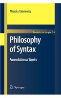 Philosophy of Syntax