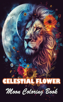 Celestial Flower Moon Coloring Book