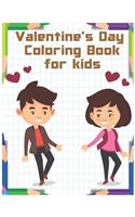 Valentine's Day Coloring Book For Kids: Valentine's Coloring Book For Toddlers.A Fun Valentine's Day Coloring Book of Hearts, Cherubs, Cute Animals, and More