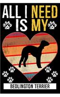 All I Need Is My BEDLINGTON TERRIER