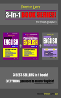Preston Lee's 3-in-1 Book Series! Beginner English, Conversation English Lesson 1 - 20 & Beginner English 100 Word Searches For Polish Speakers
