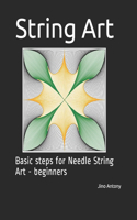 String Art: Basic steps for Needle String Art - beginners