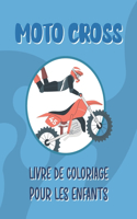 Moto Cross Livre de Coloriage