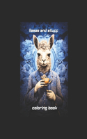 Llamas and Stuff Coloring Book