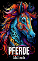 Malbuch Pferde