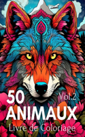 Livre de Coloriage 50 Animaux Vol.2