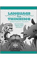 Language for Thinking Grades 1-3, Behavioral Objectives Book