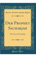 Der Prophet Sacharjah: Übersetzt und Ausgelegt (Classic Reprint)